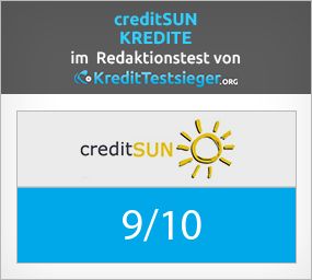 creditSUN Testergebnis