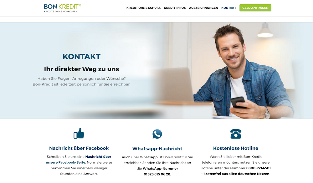 Bon-Kredit Kundenservice