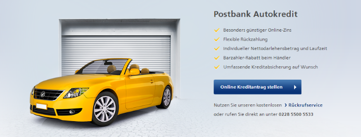 postbank autokredit erfahrungen