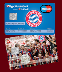 FC Bayern Kreditkarte bei der HypoVereinsbank