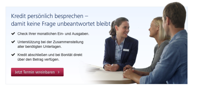 Beratung bei der Targobank