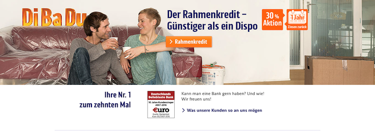 ing diba rahmenkredit sondertilgung
