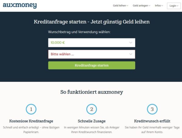 auxmoney: Eine echte Alternative