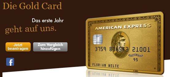 Die American Express Gold Card im Überblick