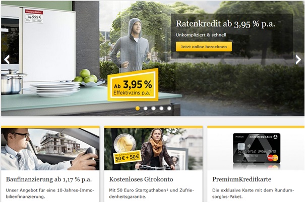 Andere Produkte der Commerzbank