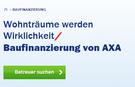 axa baufinanzierung erfahrungen