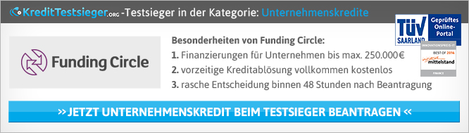 Funding Circle Unternehmenskredite Erfahrungen