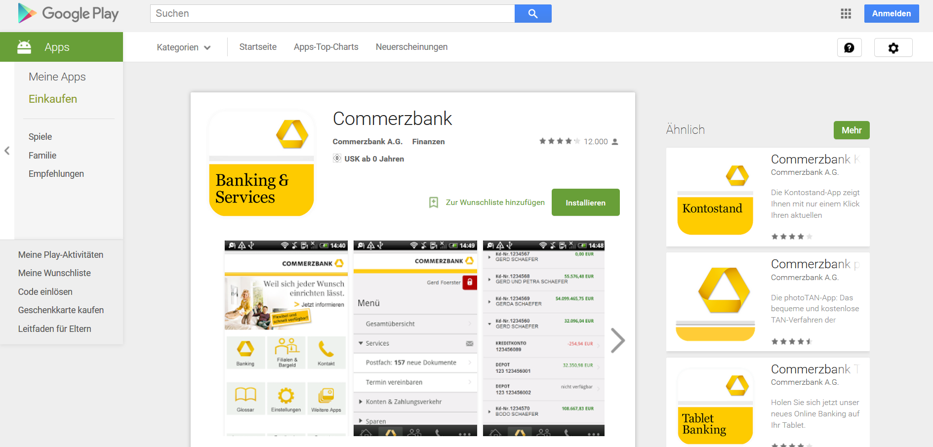 Commerzbank Mobile Banking 21 Ios Android App Im Test