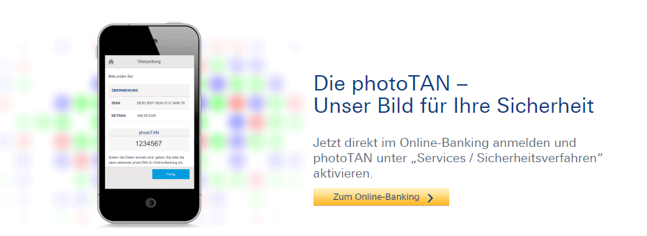 PhotoTAN Deutsche Bank