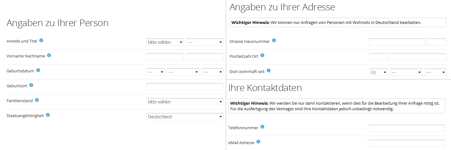 Kreditkartenantrag von creditolo