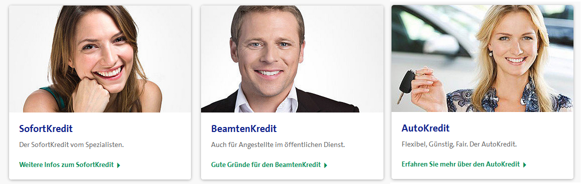 Die Kreditvarianten bei CreditPlus