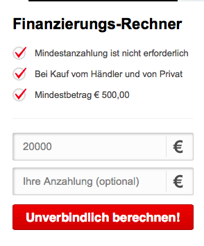 Finanzierungs-Rechner