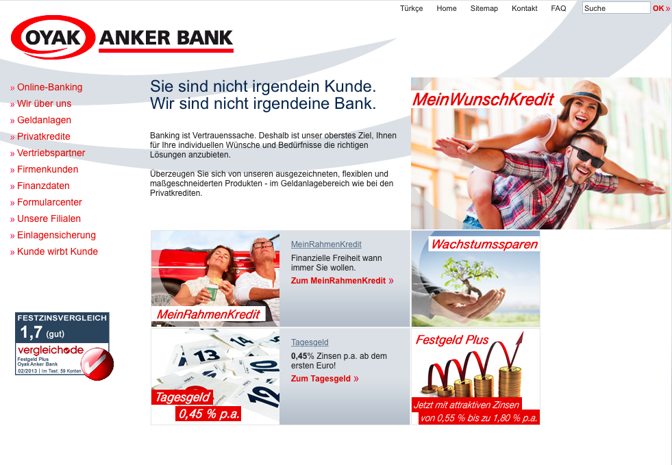 Oyak Anker Bank Umschuldung