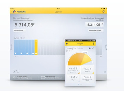 Postbank App für mehr Flexibilität