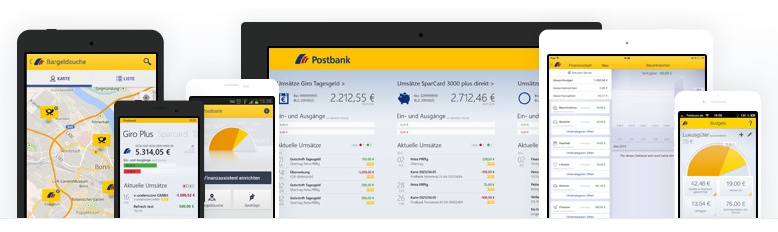Das Mobile Banking mit der Postbank App