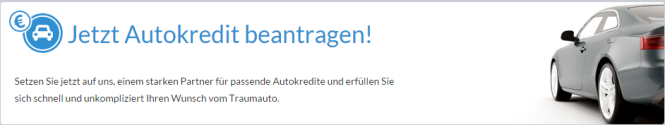 Maxda Autokredit beantragen