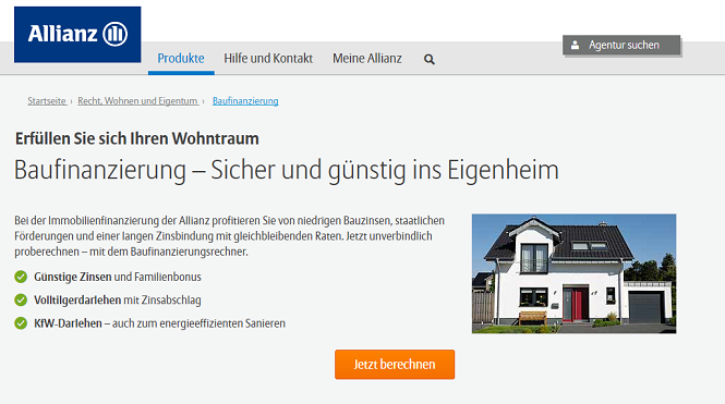 Allianz Baufinanzierung