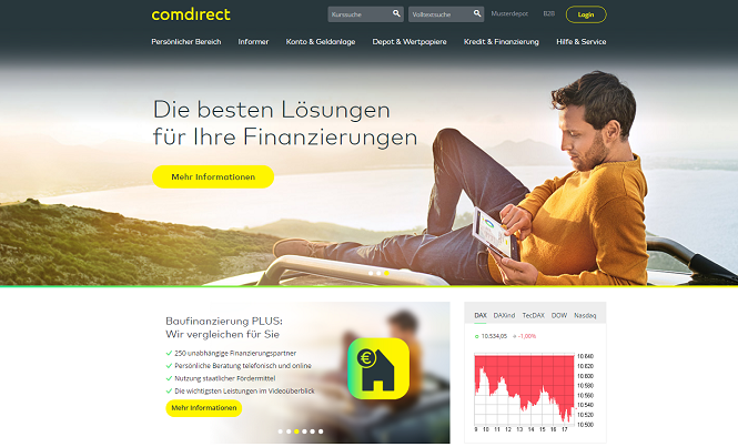 comdirect Baufinanzierung Erfahrungen