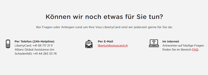 Visa LibertyCard Erfahrungen