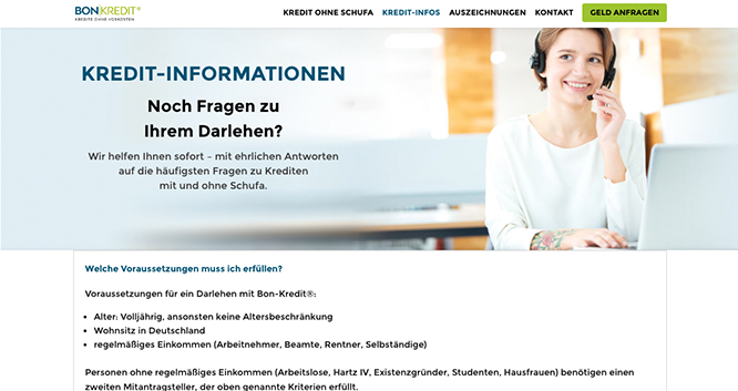 Bon Kredit Fragen und Antworten