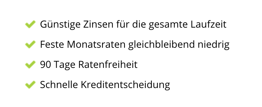 Der Santander Ratenkredit bietet viele Vorteile